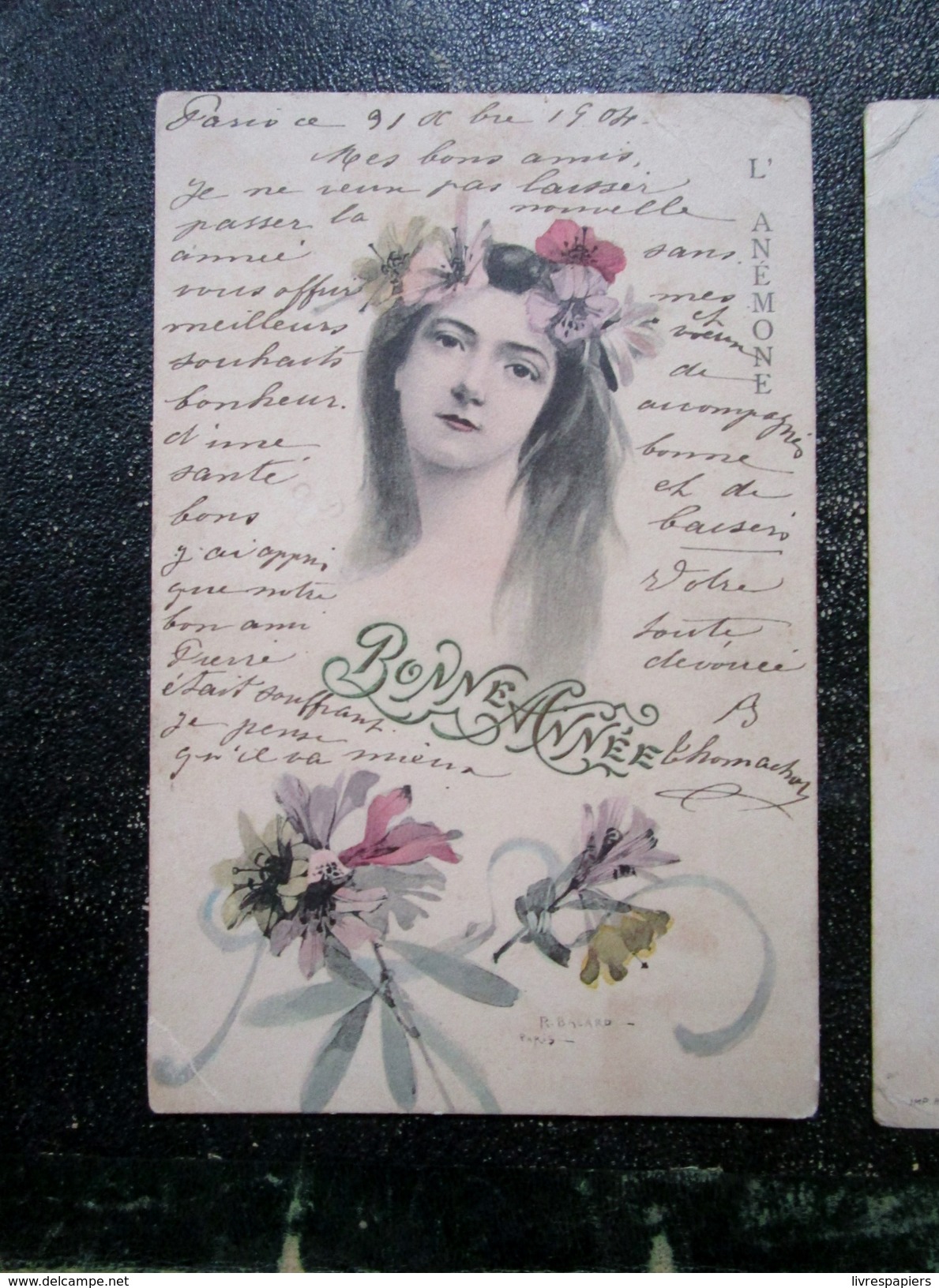 Style Art Nouveau Lot 2 Cpa Femmes Voir Photos - Women