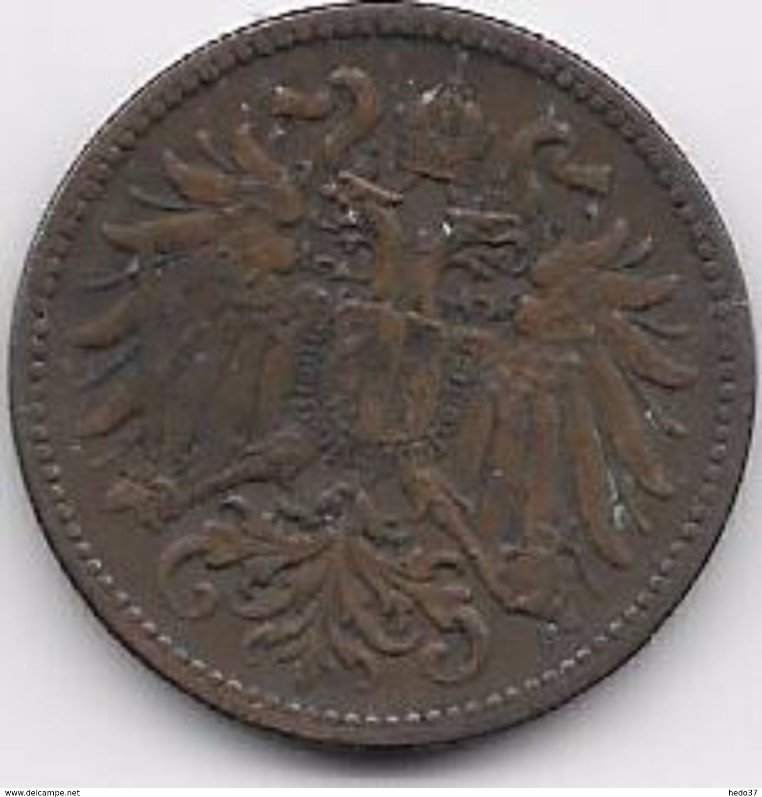 Autriche - 2 Heller - 1910 - Oesterreich