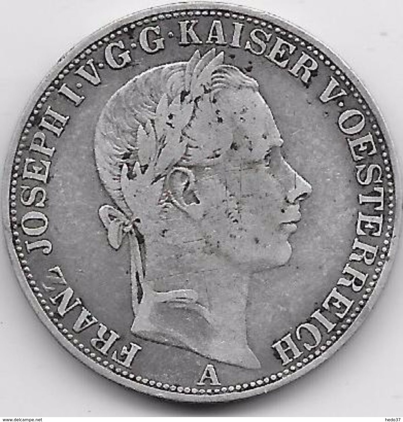 Autriche - Thaler - 1858 A - Argent - Oesterreich