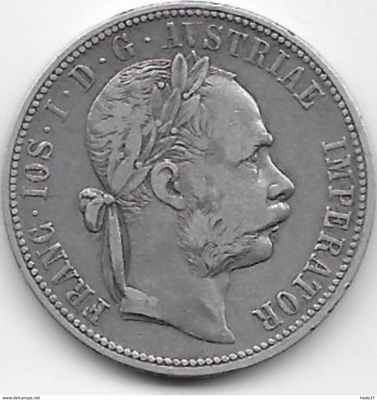 Autriche - 1 Florin 1882 - Argent - Autriche