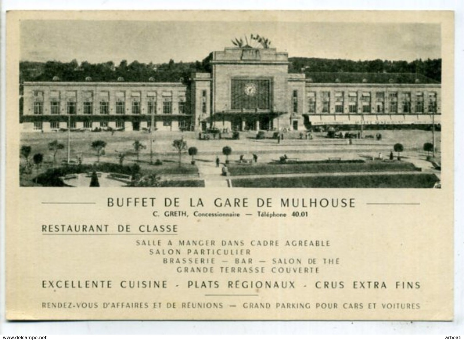 68 MULHOUSE ++ Buffet De La Gare ++ - Mulhouse