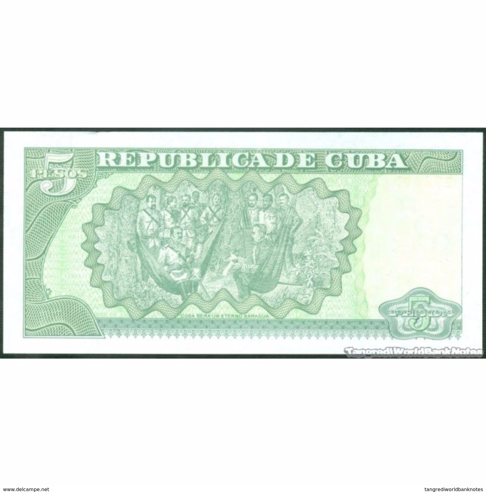 TWN - CUBA 116e - 5 Pesos 2002 Serie EE-38 UNC - Cuba