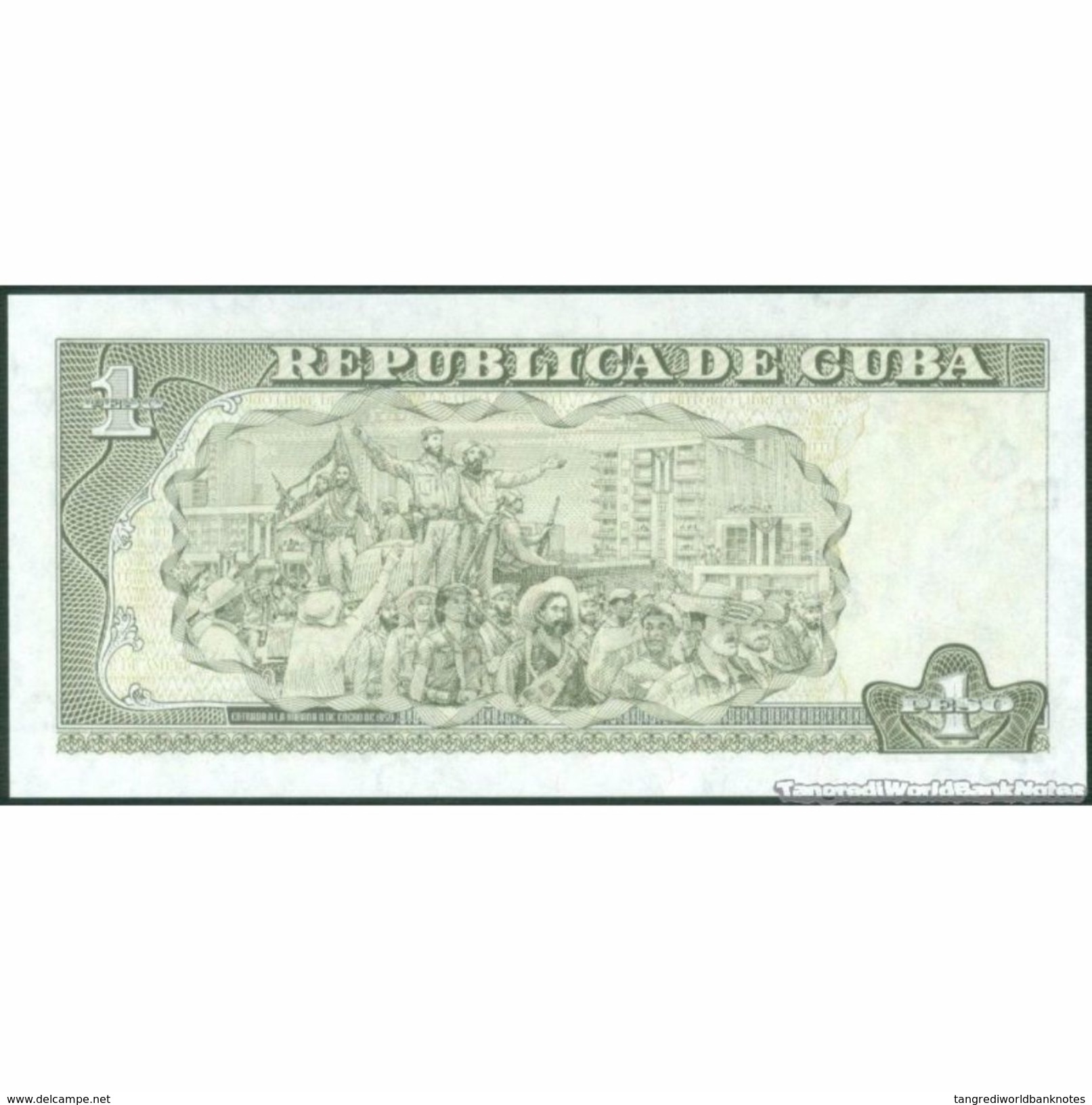 TWN - CUBA 121e - 1 Peso 2005 Serie GF-07 UNC - Cuba