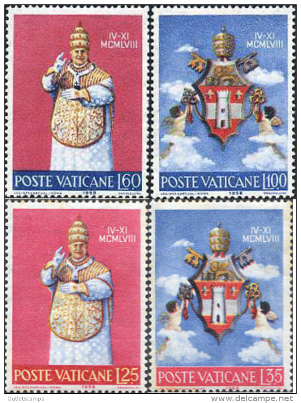 Ref. 115849 * NEW *  - VATICAN . 1959. CORONATION OF POPE JOHN XXIII. CORONACION DEL PAPA JUAN XXIII - Neufs