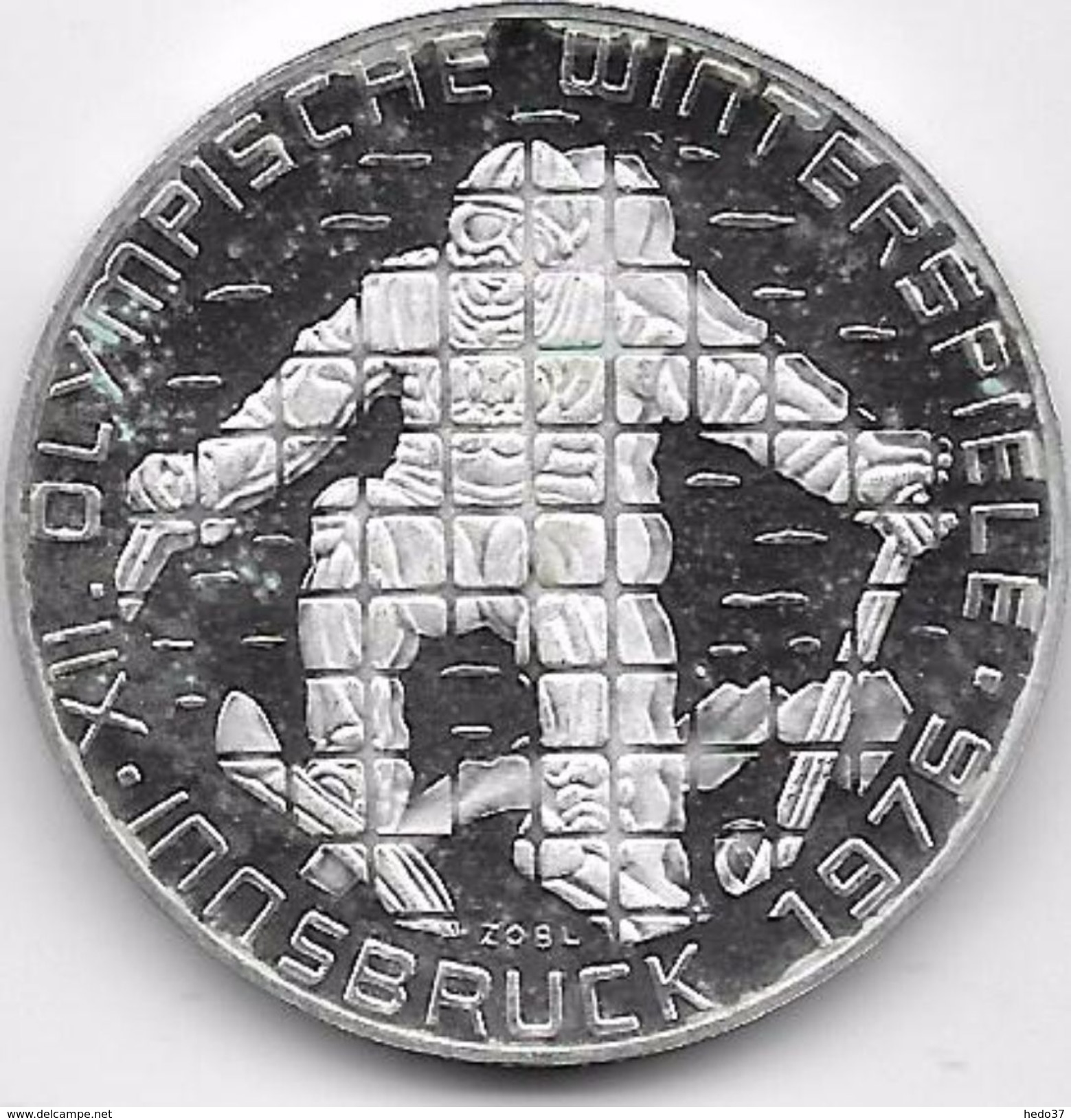 Autriche - 100 Schilling - 1976 - Argent - Autriche