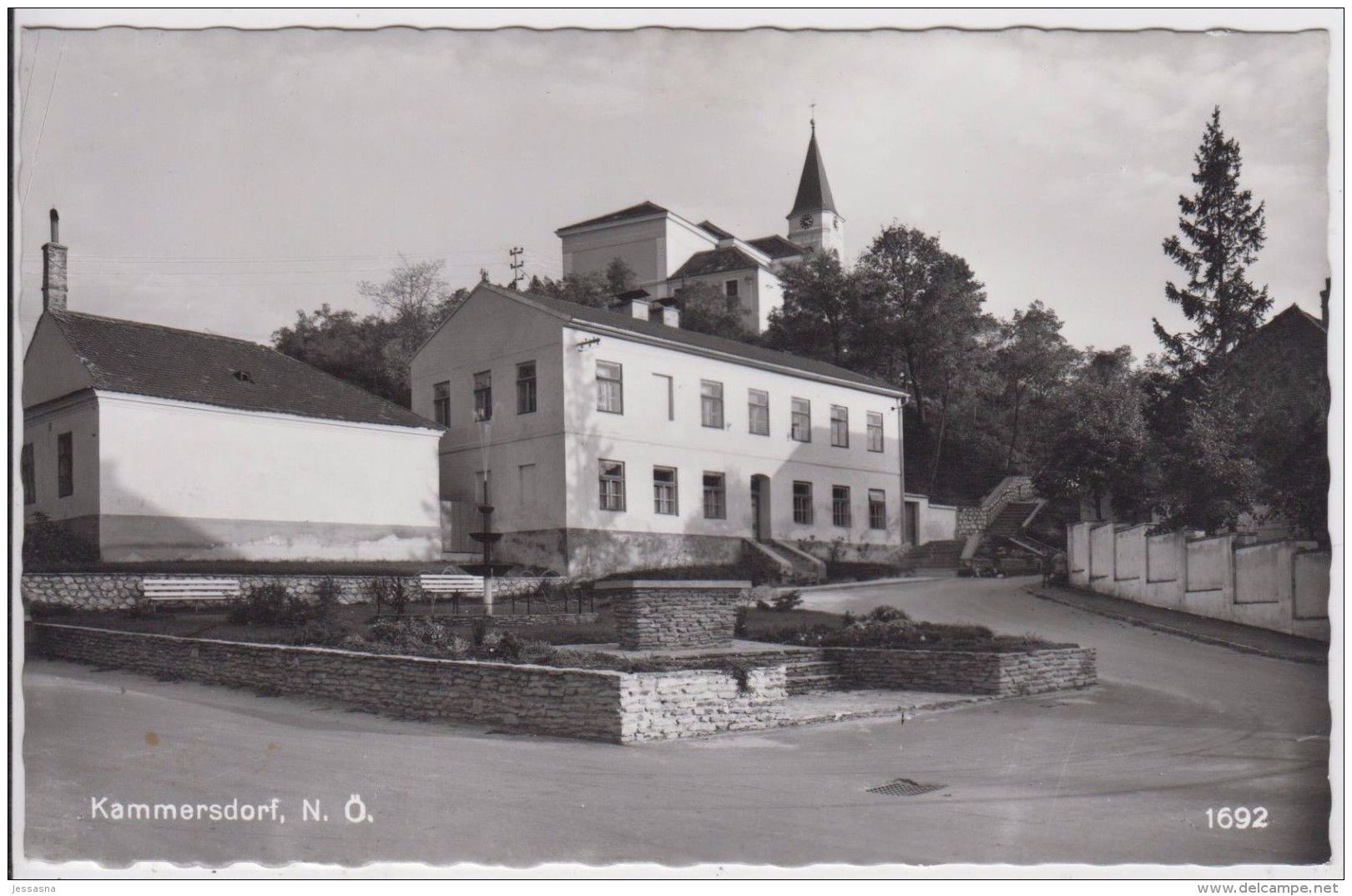 AK - KAMMERSDORF (Nappersdorf) - Strassenpartie Beim Hauptplatz 1962 - Hollabrunn