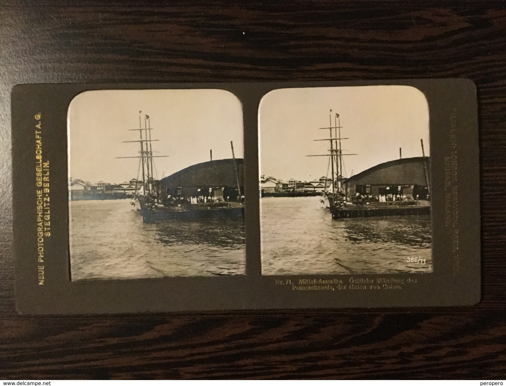 PANAMA     Photo Stéréoscopique STEREO Stereoview - Stereo-Photographie