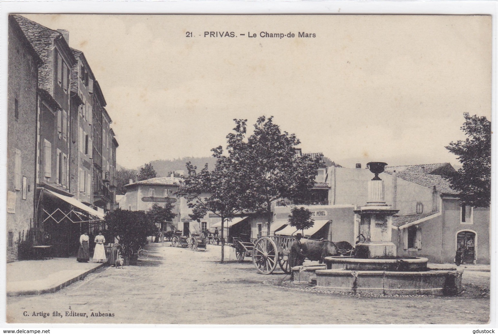 Ardèche - Privas - Le Champ-de-Mars - Privas