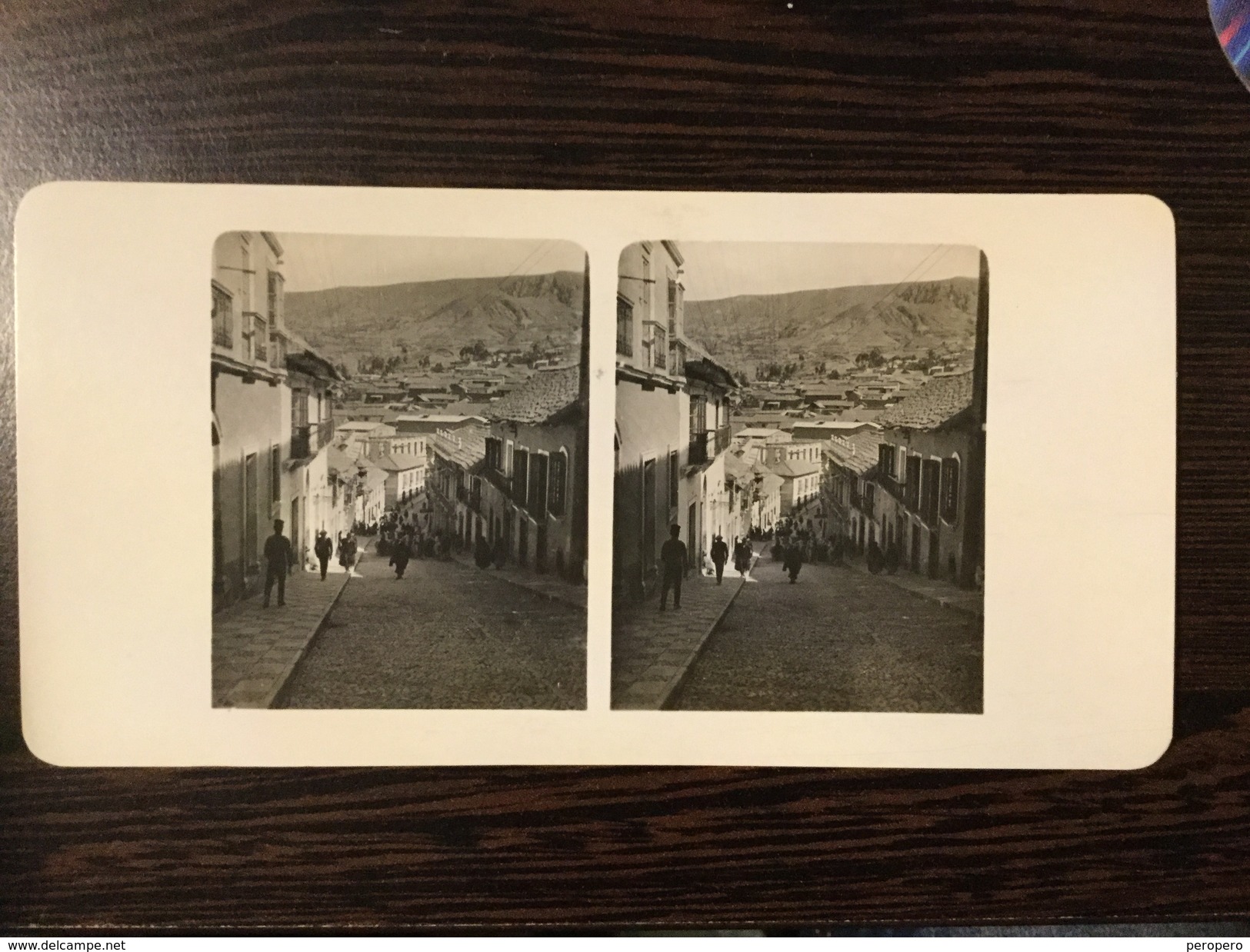 BOLIVIA  LA PAZ   Photo Stéréoscopique STEREO Stereoview - Stereo-Photographie