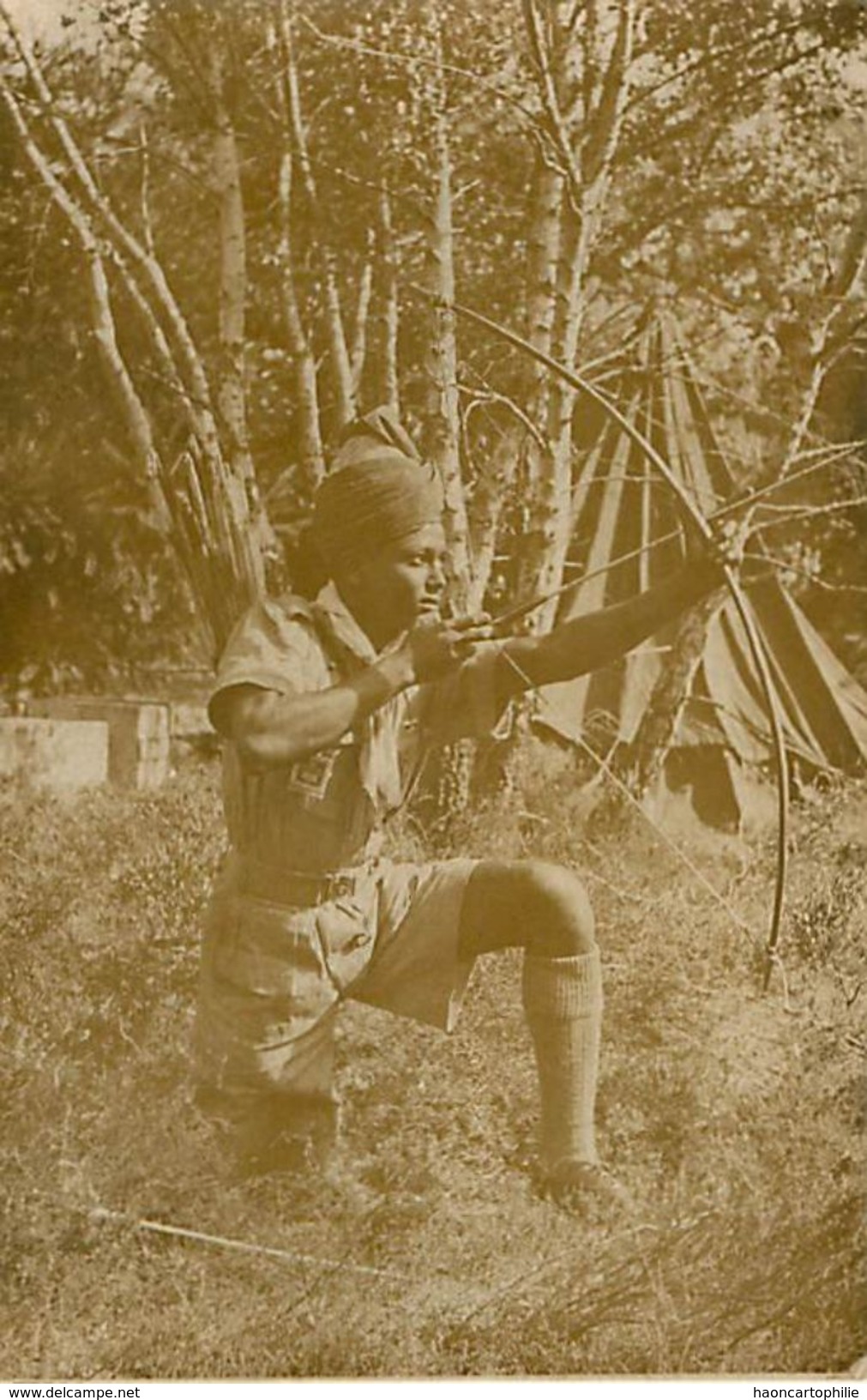 Amboree De La Paix : Tir à L'arc - Carte Photo - Tiro Al Arco