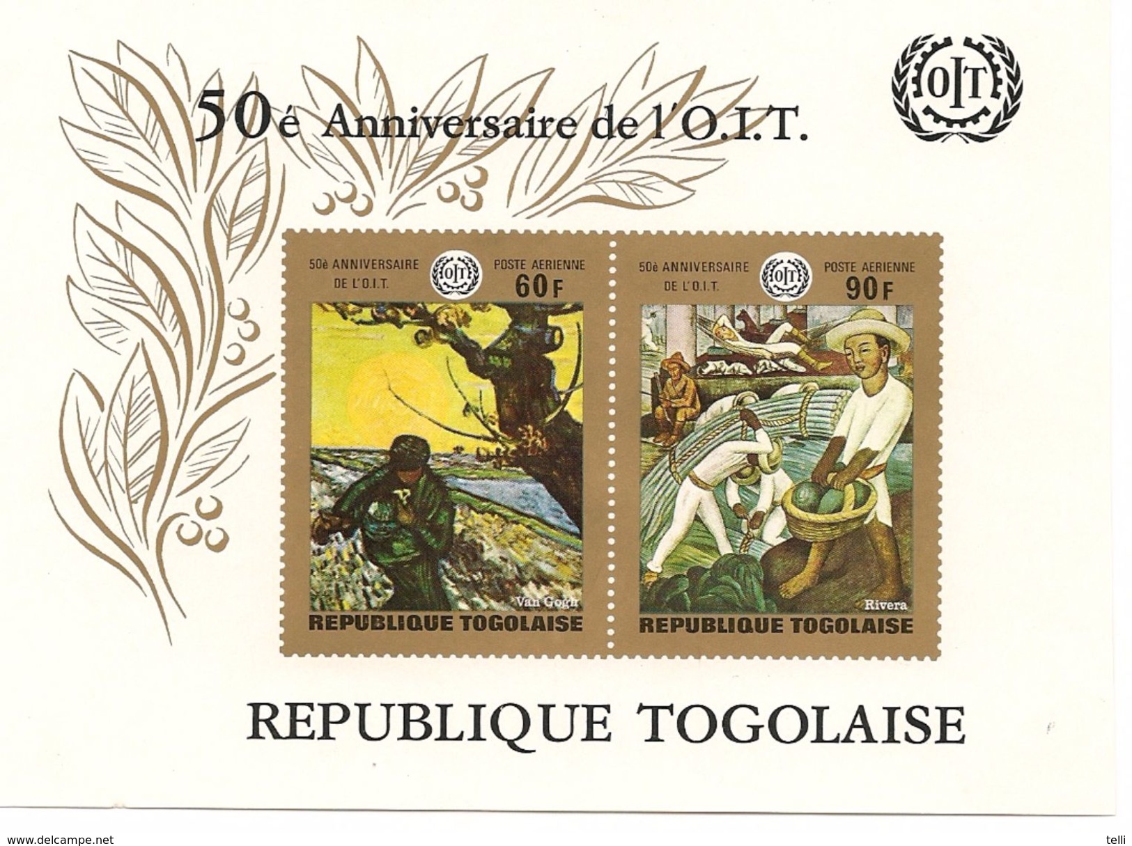 TOGO Scott # 717-721, C124-C125, C125a Yvert 649-653, PA126-PA127, BF42 (6+bloc) ** 5,25$ - Togo (1960-...)