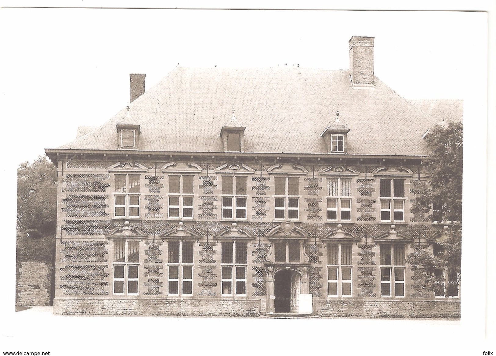 Trazegnies - Le Château - Photo Jean-Pol Grandmont - éd. PC 41 - Papier Reliëf - Courcelles