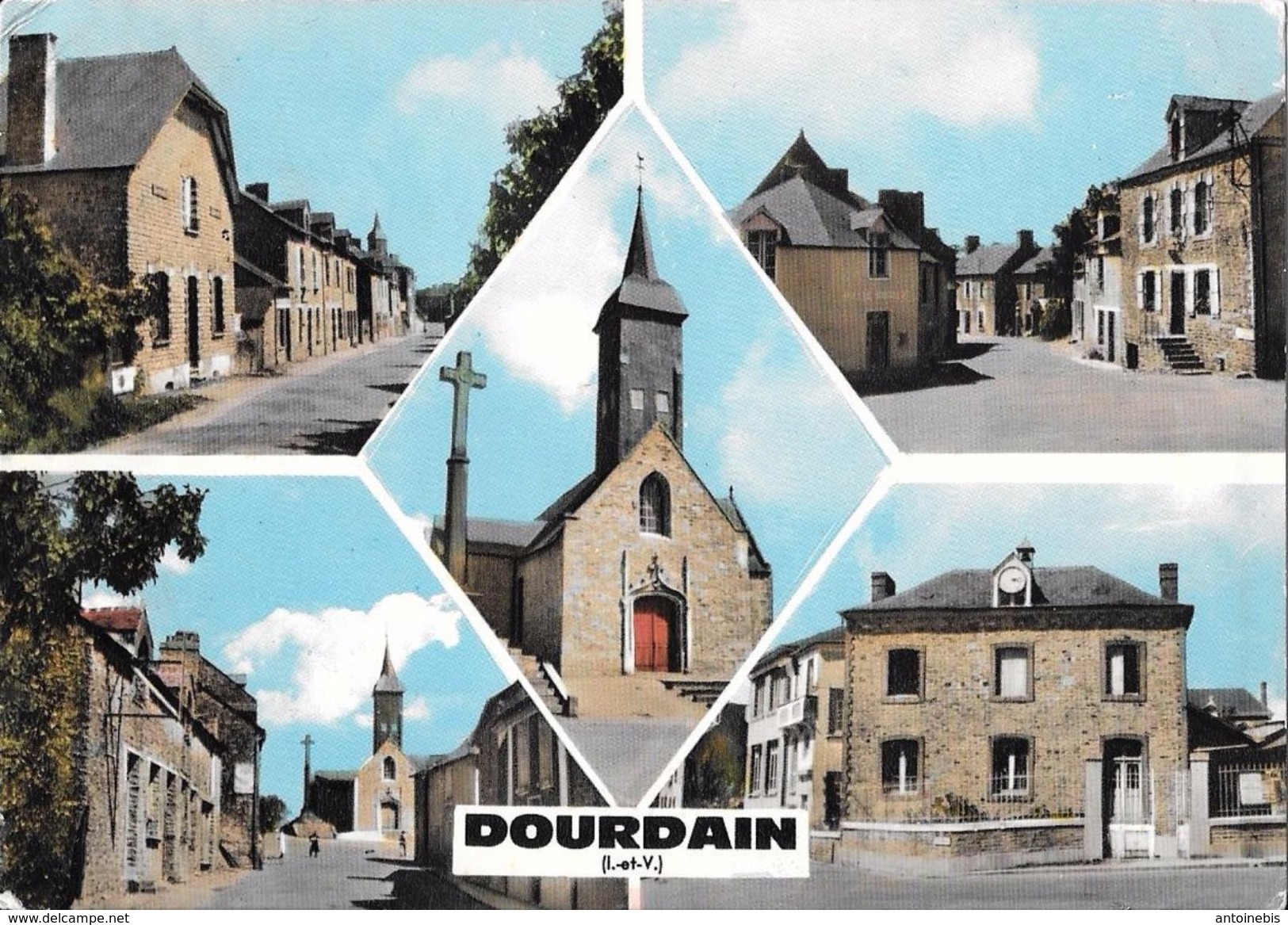 DOURDAIN --Multivues - Cpsm - Other & Unclassified