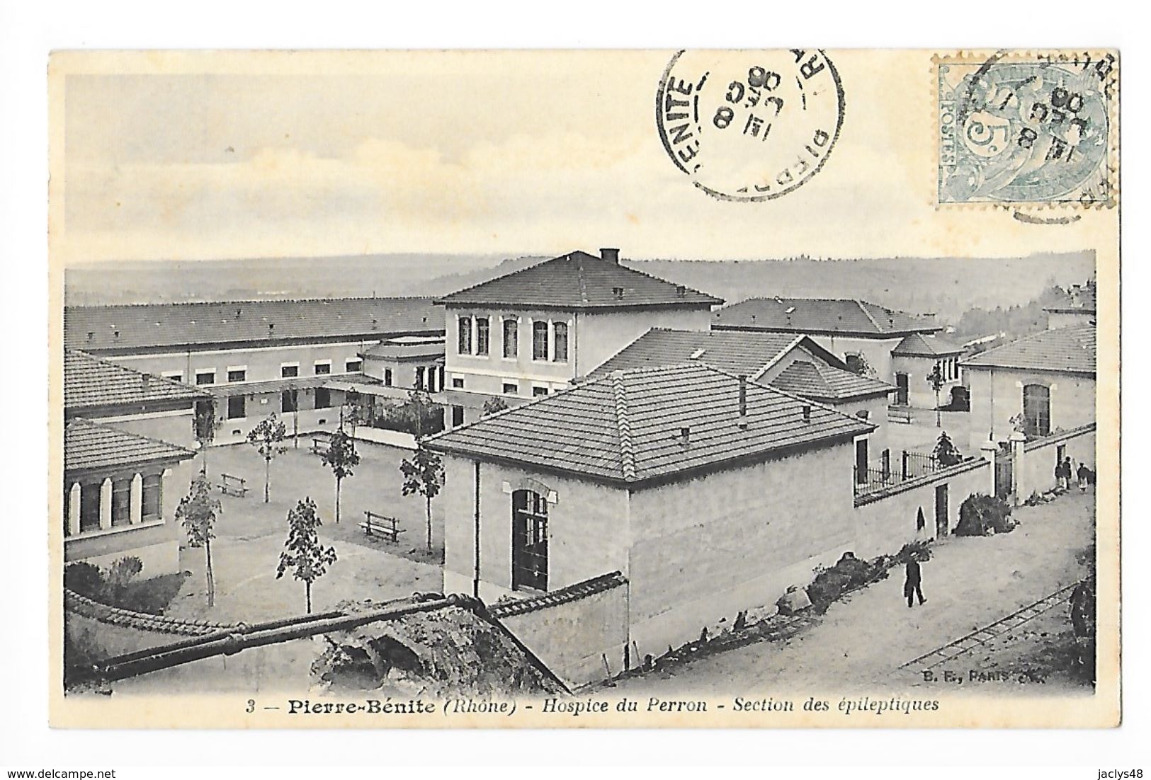 PIERRE-BENITE  (cpa 69)  Hospice Du Perron - Section Des épileptiques -   - L 1 - Pierre Benite