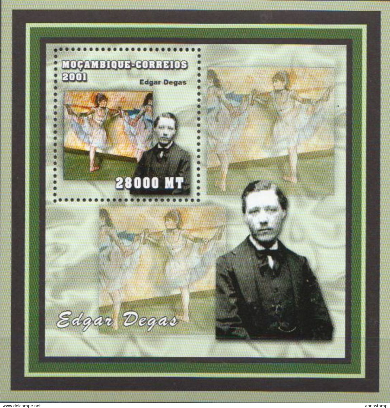 Mozambique Painting MNH SS - Other & Unclassified