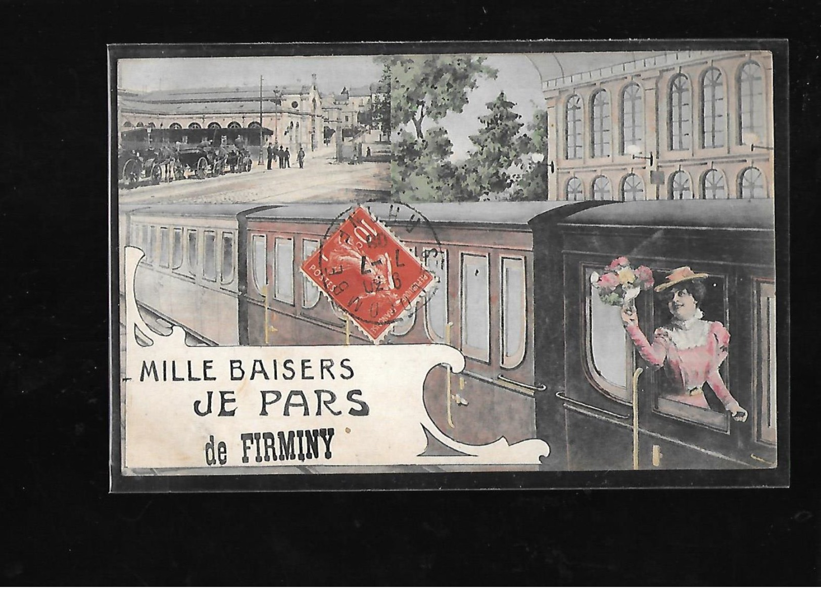 C.P.A. DE MILLE BAISERS DE FIRMINY 42 - Firminy