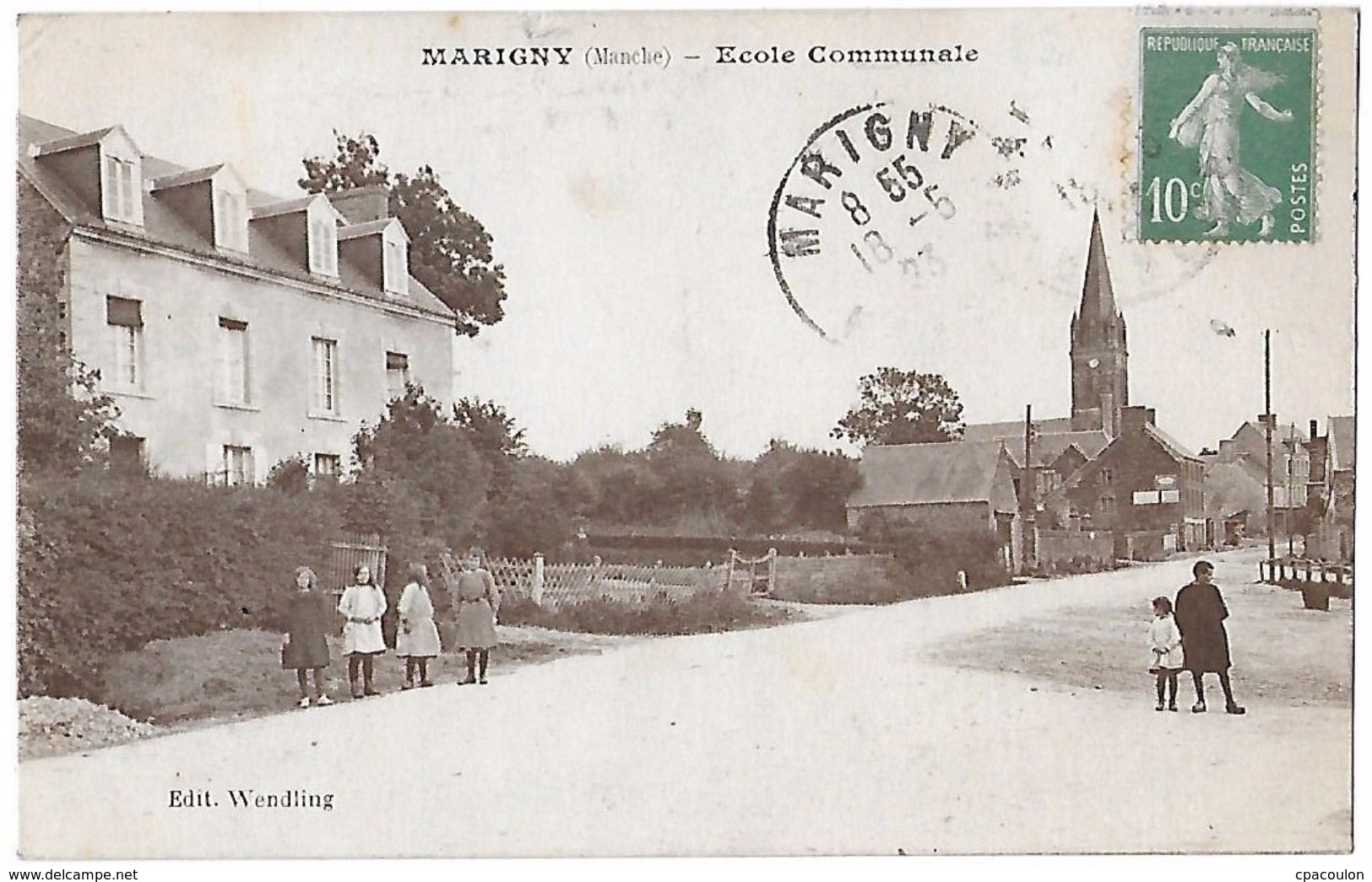 MARIGNY ( Manche )  - Ecole Communale   ( TTB  ETAT ) [15324] - Altri & Non Classificati