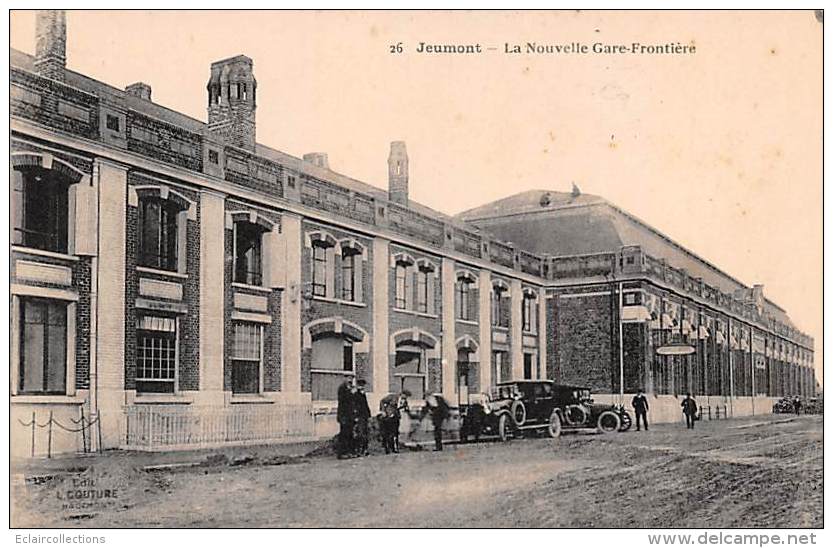 Jeumont    59      La Nouvelle Gare Frontière       (voir Scan) - Jeumont