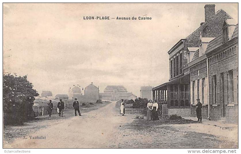 Loon Plage       59       Avenue Du Casino.      (voir Scan) - Andere & Zonder Classificatie