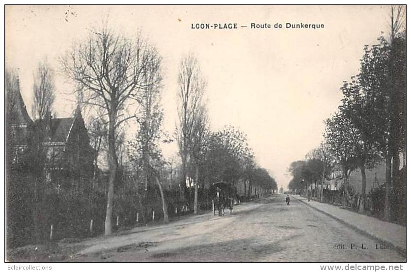 Loon Plage       59       Route De Dunkerque     (voir Scan) - Andere & Zonder Classificatie