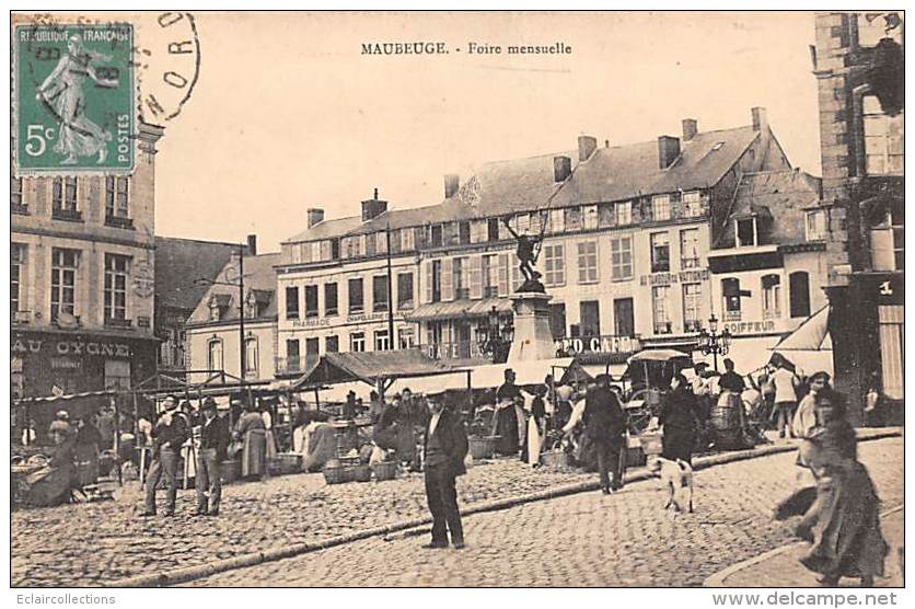 Maubeuge      59       Foire Mensuelle     (voir Scan) - Maubeuge