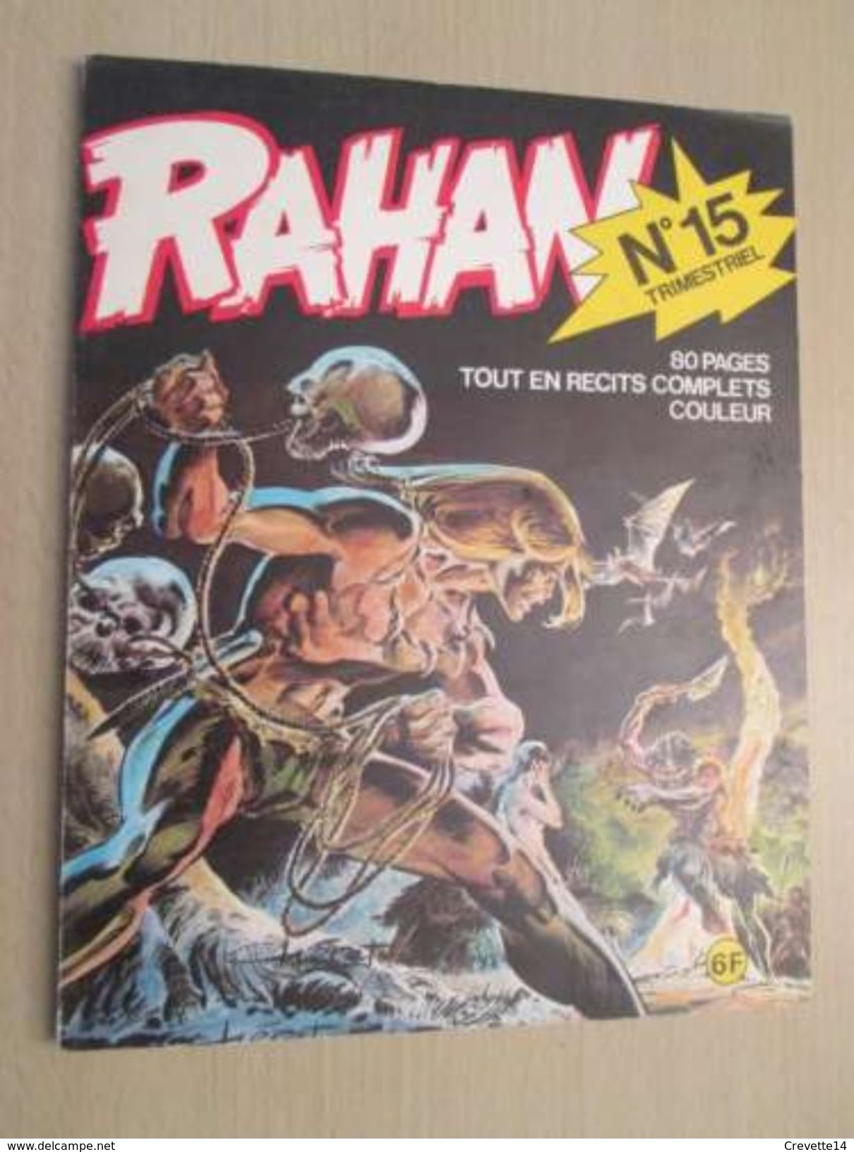 BD2006 Edition Originale De 1974 RAHAN - CHERET - 1e SERIE , N°15 , Coté 15 Euros Au Dernier BDM  ,  TRES BON ETAT , Voi - Rahan