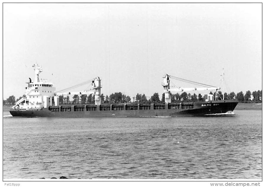 " BALTIC SUN " BATEAU DE COMMERCE Cargo Merchant Ship Tanker - Photo 1980-2001 Format CPM - Cargos