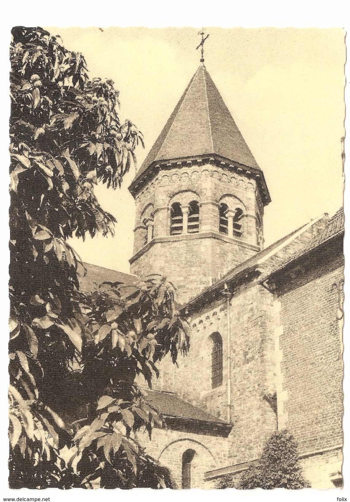 Saint-Séverin / St-Séverin En Condroz - Eglise Romane Du XIIe Siècle - Papier Avec Structure Textile - Nandrin