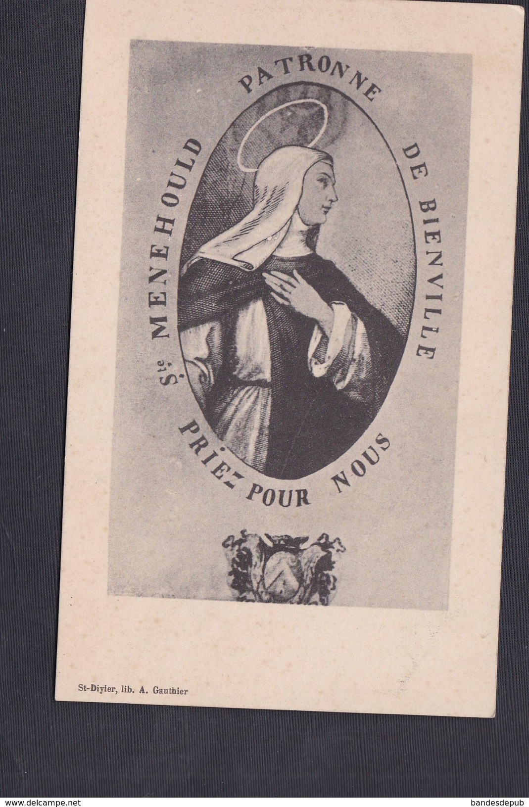 Bienville (52) Ste Sainte Menehould Patronne De Bienville ( Lib. Gauthier) - Autres & Non Classés
