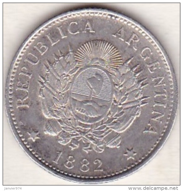 ARGENTINE / TUCUMAN . 20 CENTAVOS 1882. ARGENT - Argentine