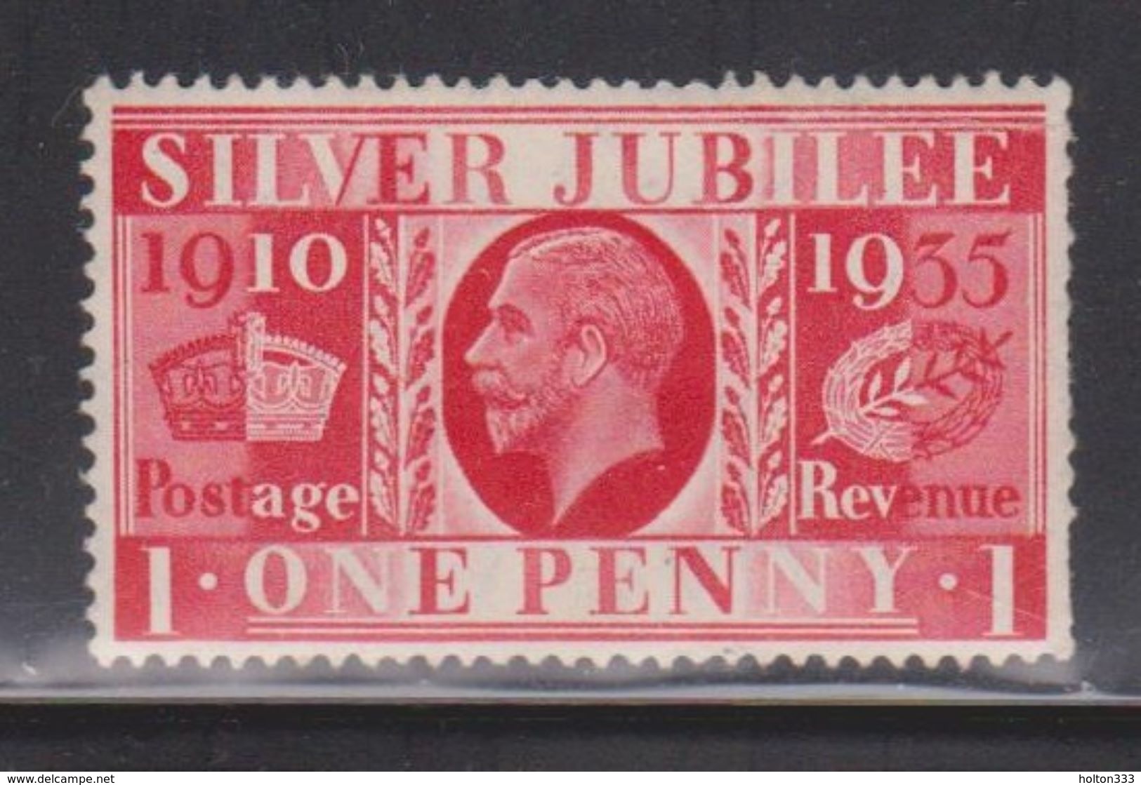 GREAT BRITAIN Scott # 227 MH - KGV Silver Jubilee - Unused Stamps