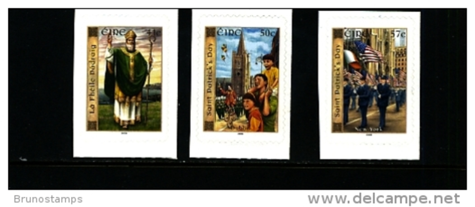 IRELAND/EIRE - 2003  ST. PATRICK'S DAY  SELF-ADHESIVE  SET MINT NH - Nuovi