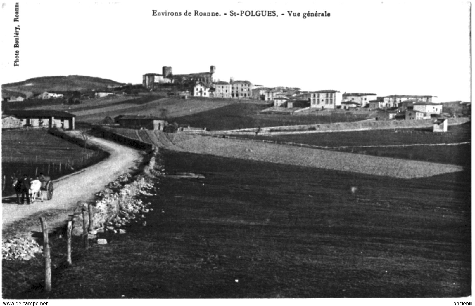 Saint Polgues Roanne Loire Vue Générale 1910 état Superbe - Autres & Non Classés