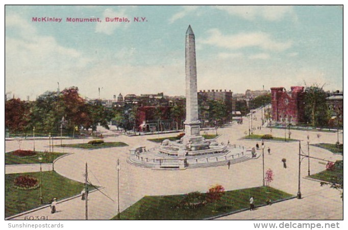 New York Buffalo McKinley Monument - Buffalo