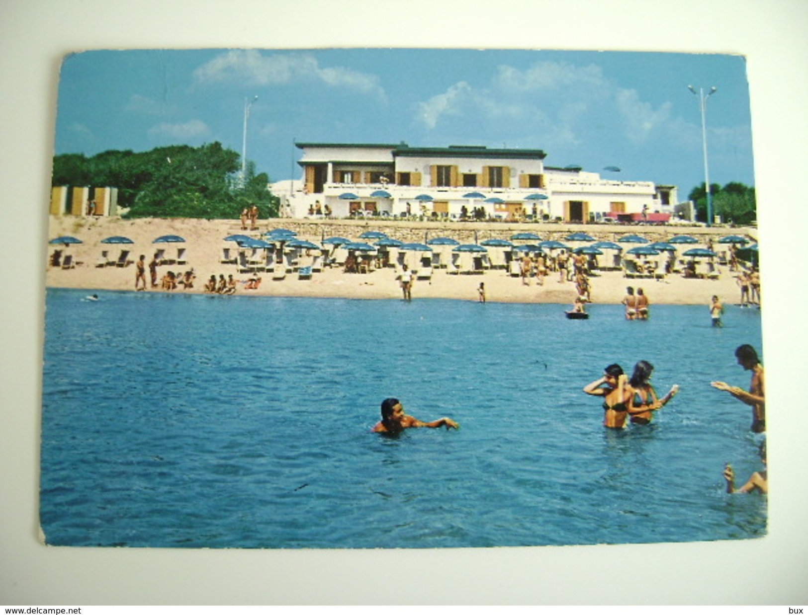 CASTELLANETA MARINA - ALBATROS CLUB   TARANTO  PUGLIA    VIAGGIATA COME DA FOTO  BOLLO RIMOSSO - Taranto