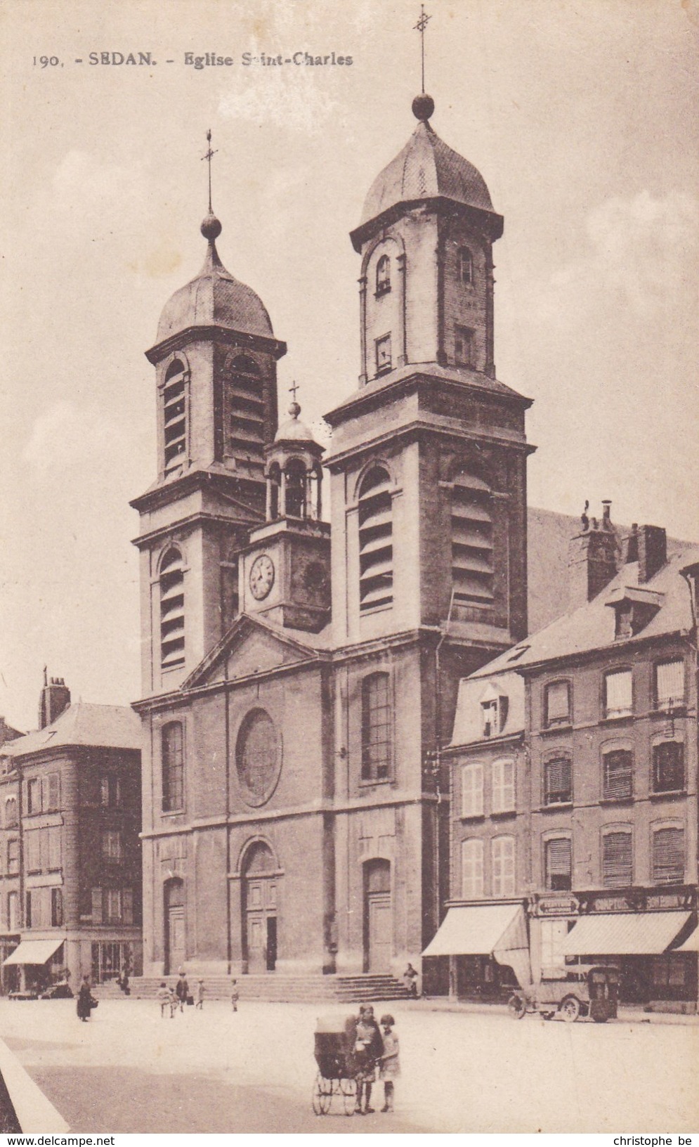 CPA, Sedan Eglise St Charles (pk40318) - Sedan