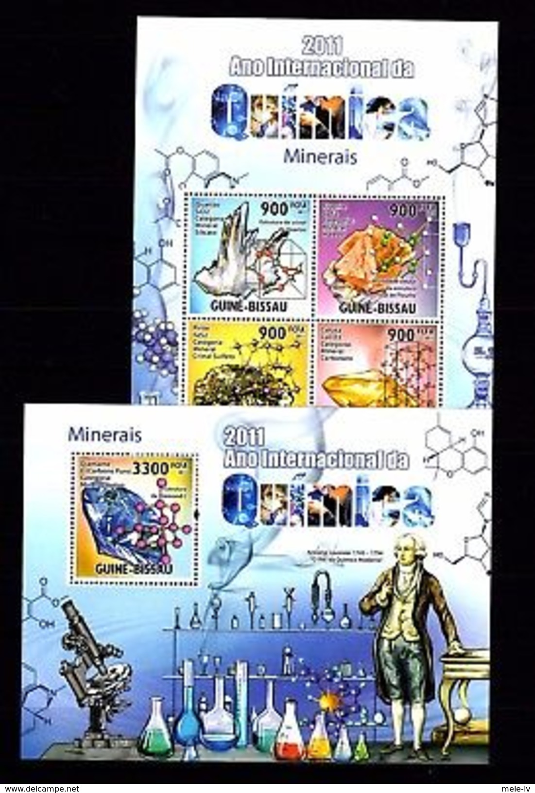 Guinea-Bissau 2011 Minerals MNH -(WB4) - Andere & Zonder Classificatie