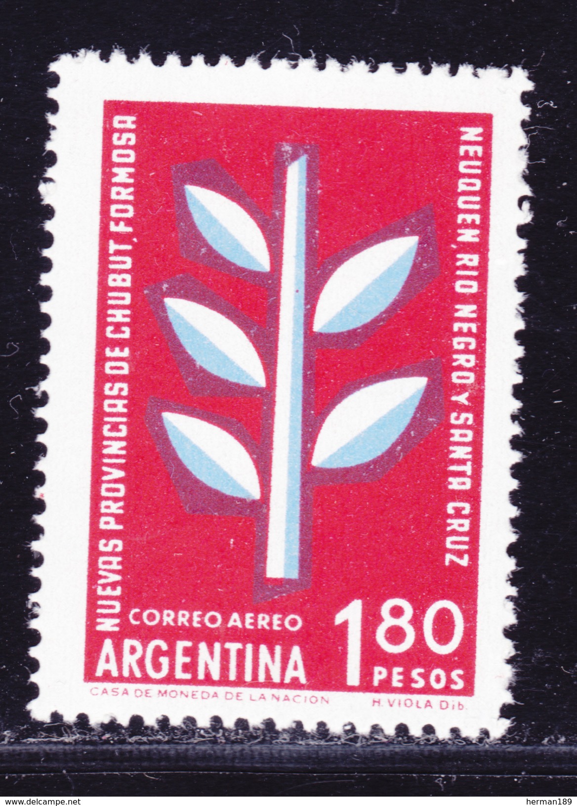 ARGENTINE AERIENS N°   69 ** MNH Neuf Sans Charnière, TB  (D0825) - Luftpost