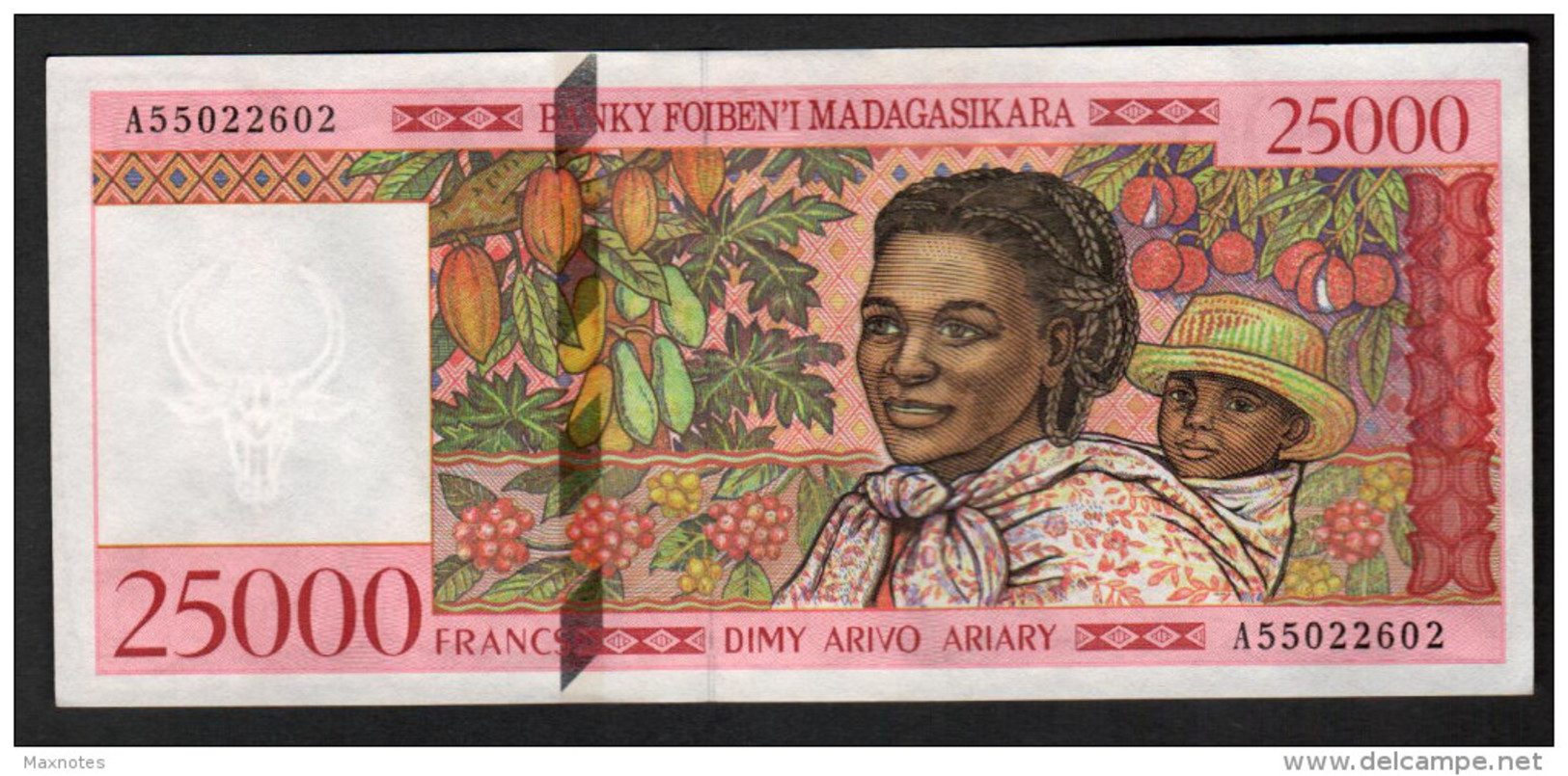 MADAGASCAR  :25000 Ariary - 1998 - UNC - Madagascar