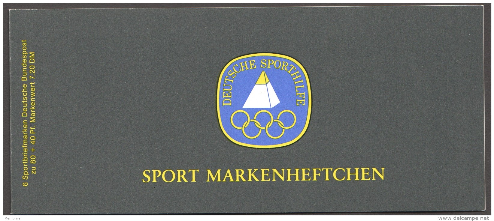 1985 Sport Markenheftchen  Kegeln MiNr 1238 X6 Postfrisch - Sonstige & Ohne Zuordnung