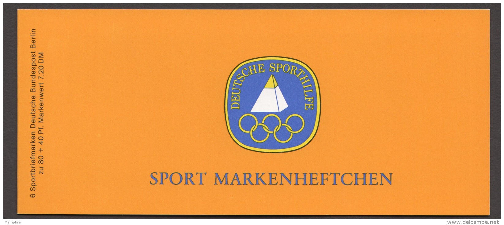 1985  Sport Markenheftchen  Basketball MiNr 732  X6  Postfrisch - Markenheftchen