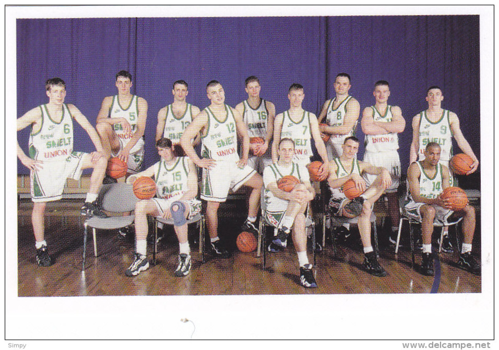 Slovenia Basketball Cards  Stickers - Nr. 82 Union Olimpija Go To Final Four 1997 - Other & Unclassified