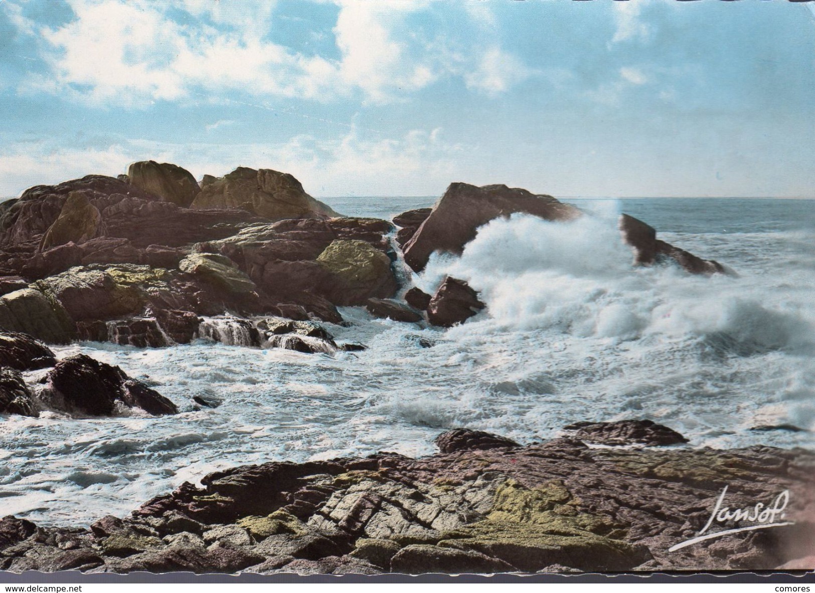 La Côte Bretonne - 261 - Les Rochers De La Grande Côte - JANSOL - Autres & Non Classés