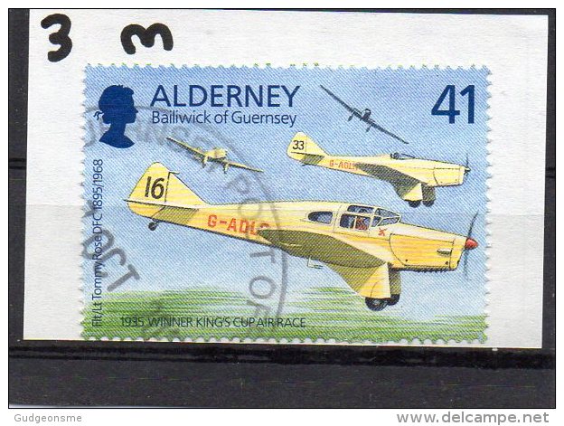 ALDERNEY 1995 Tommy Rose 41p Used Miles Falcon - Alderney