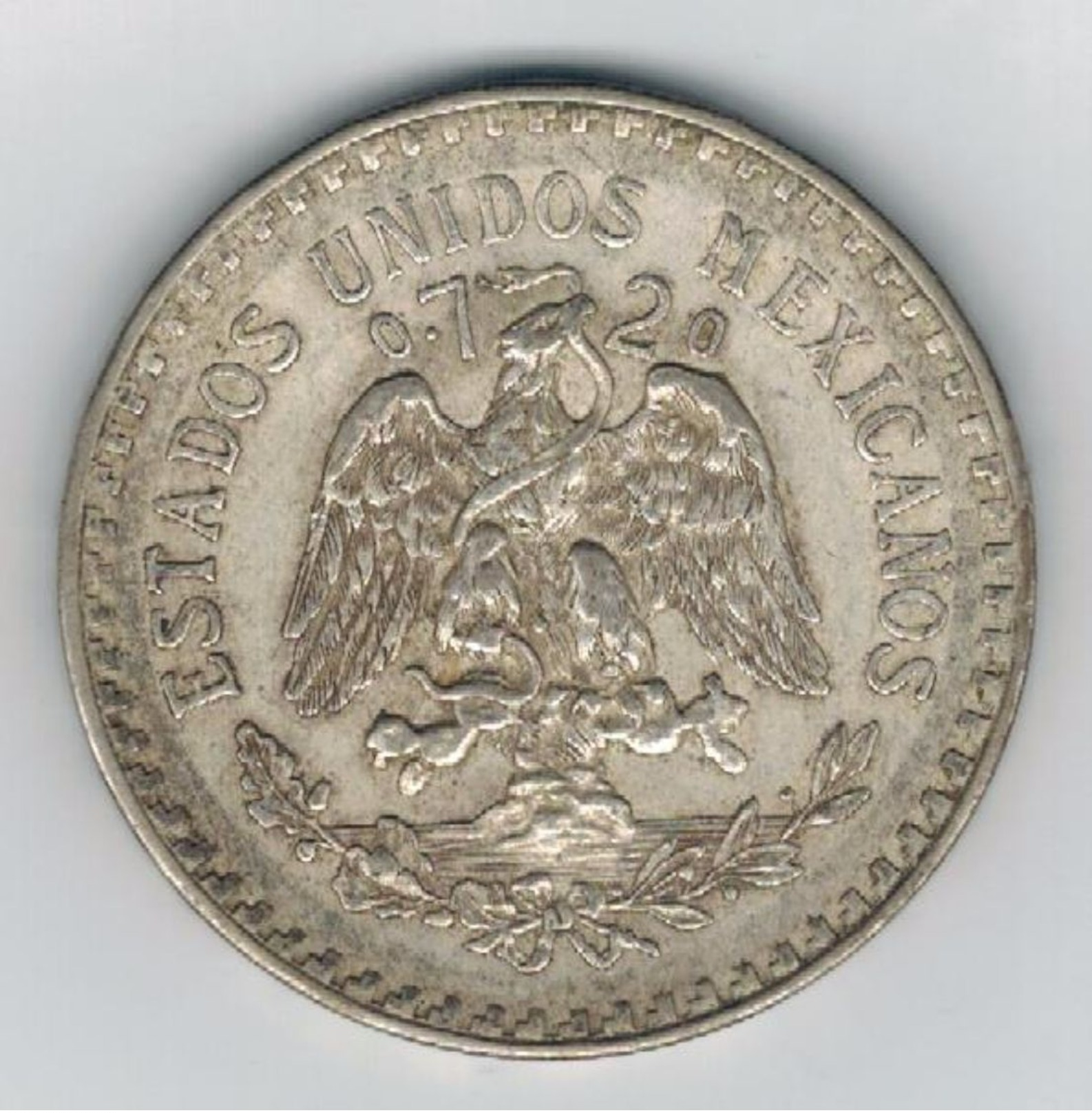 Mexico 1 Peso  1932 , XF, Silver Coin - Mexico