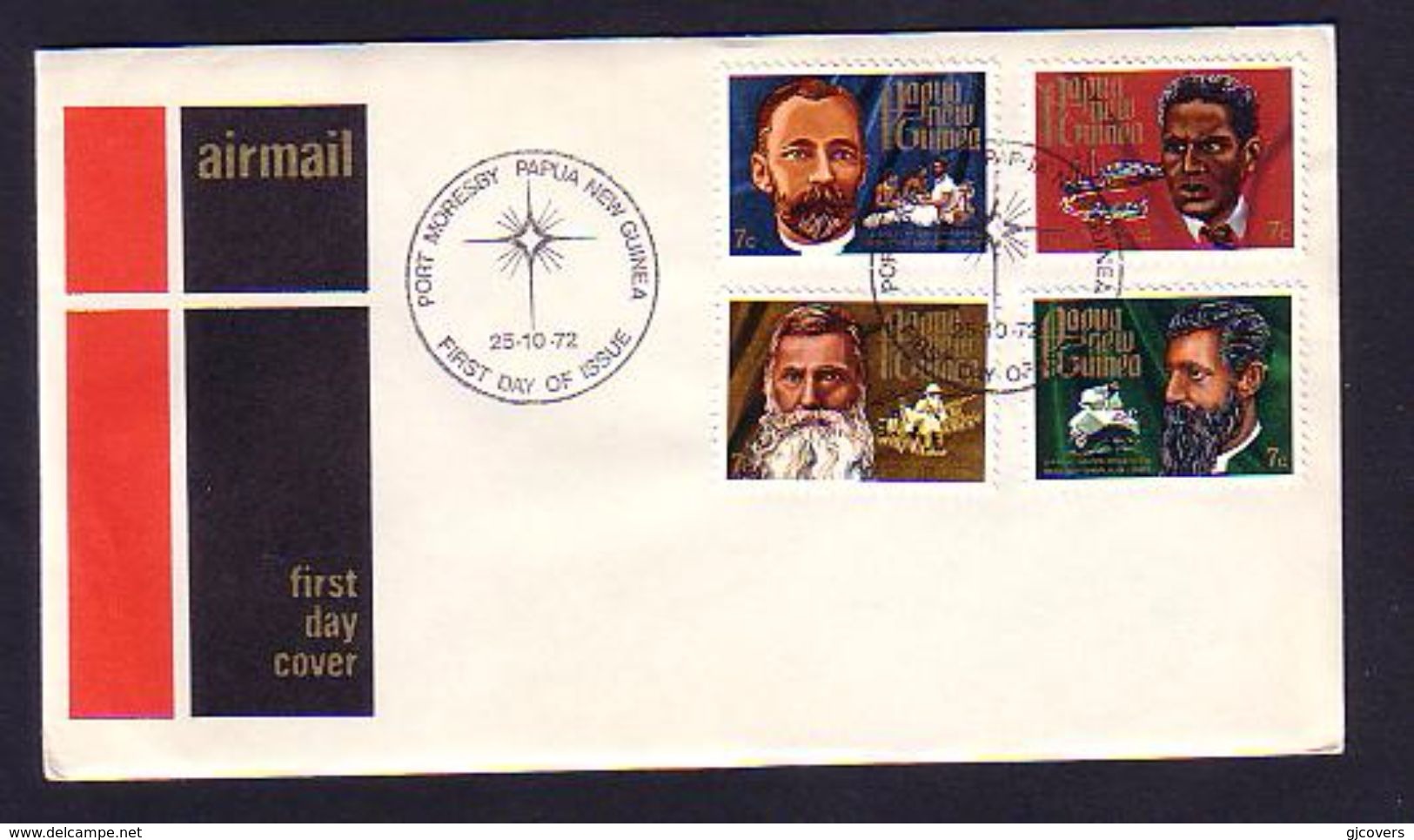 Papua New Guinea PNG - 5 Covers With Special Pictorial Postmarks - See Picture For Each Cover - Papouasie-Nouvelle-Guinée