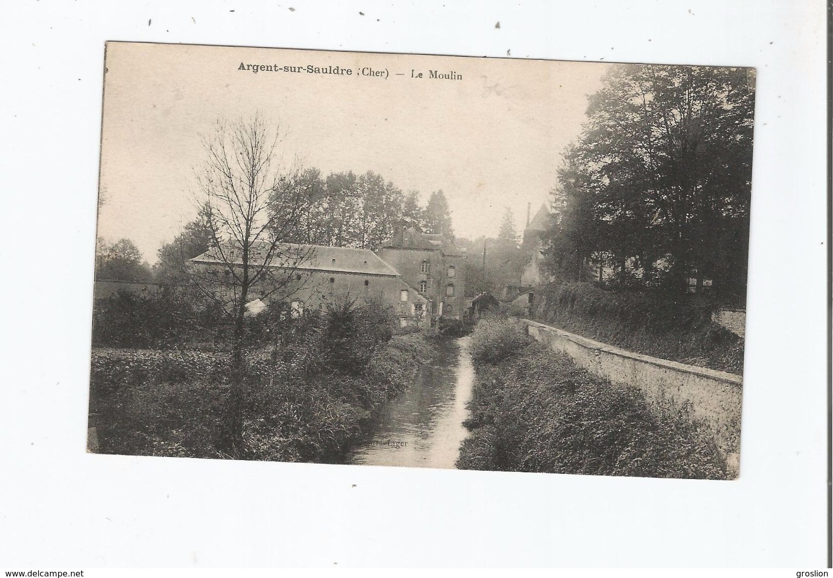 ARGENT SUR SAULDRE (CHER) LE MOULIN 1926 - Argent-sur-Sauldre