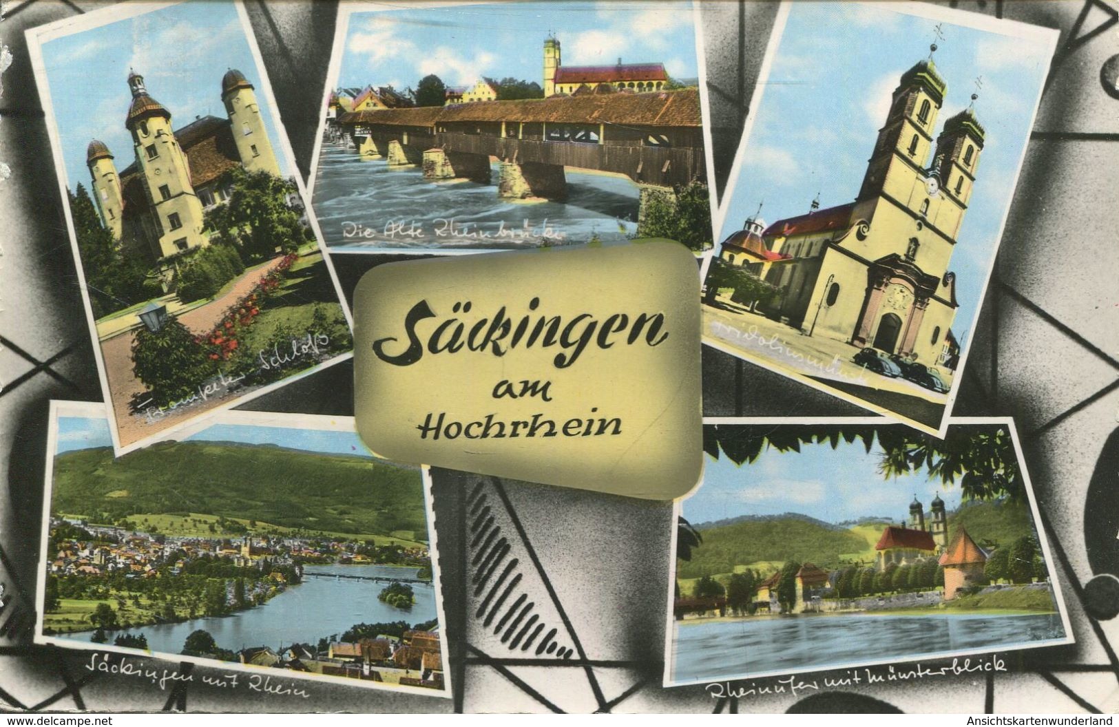 Säckingen Am Hochrhein Mehrbildkarte (001564) - Bad Saeckingen
