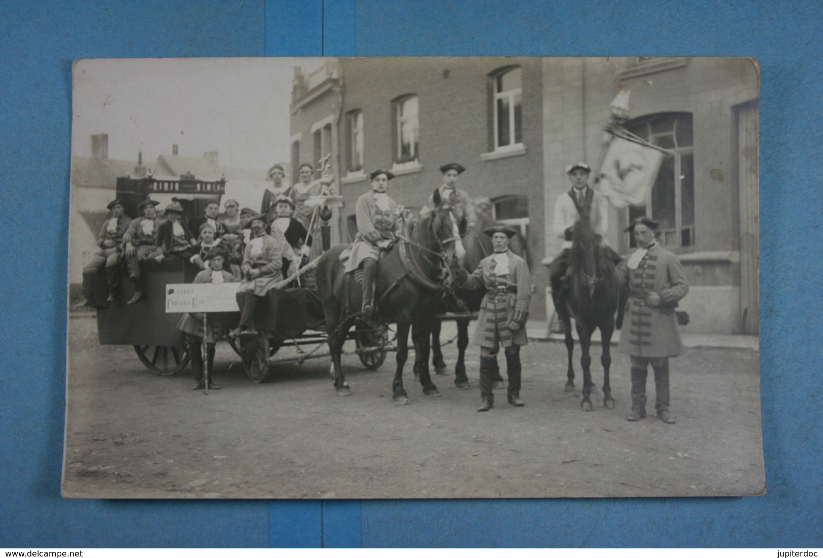 Carte Photo Sivry Cortège - Sivry-Rance