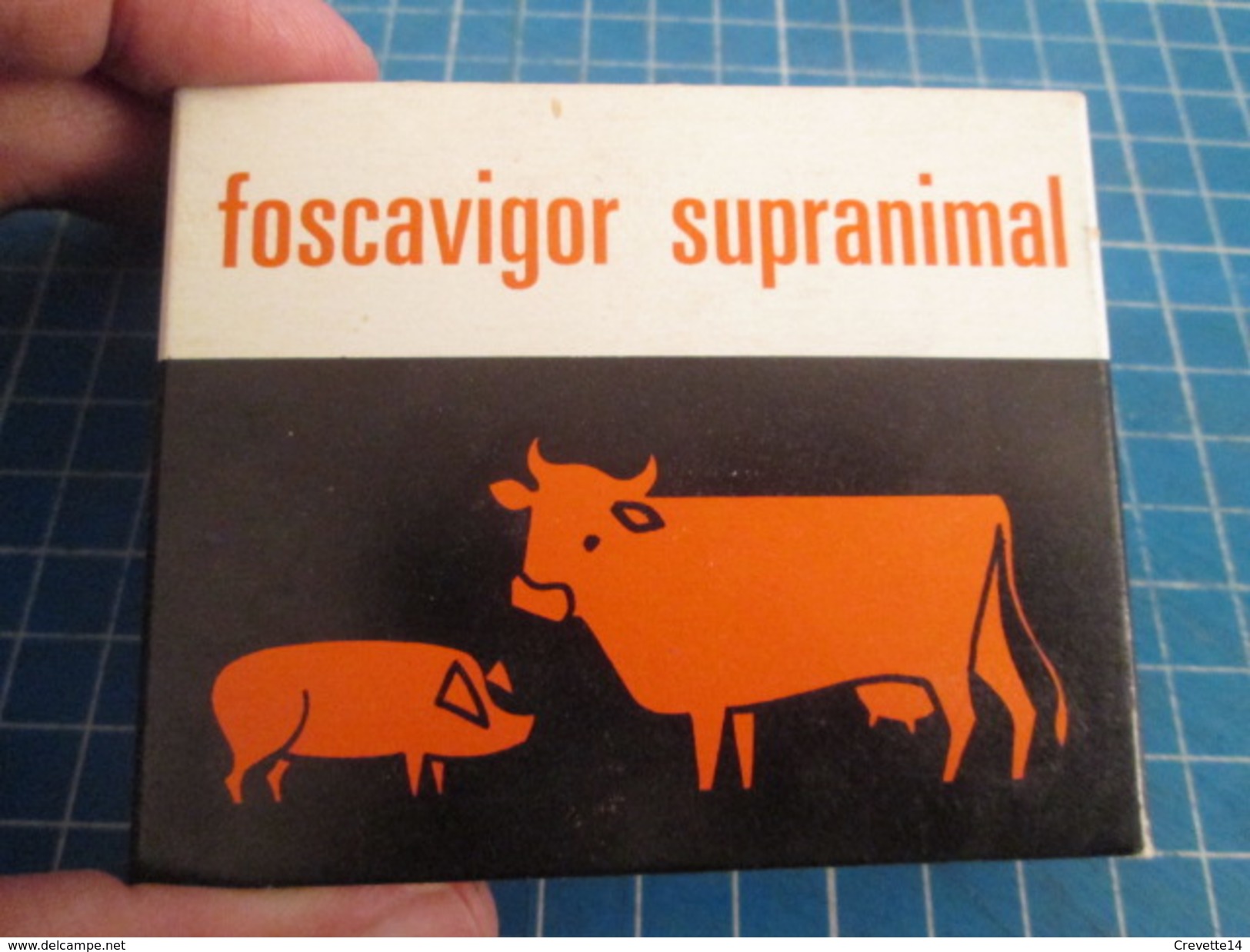 FOSCAVIGOR SUPRANIMAL Veritable Rareté PAQUET DE CIGARETTES GITANES (vide) Des ANNEES 60 , Tirage Publicitaire à Destina - Objets Publicitaires